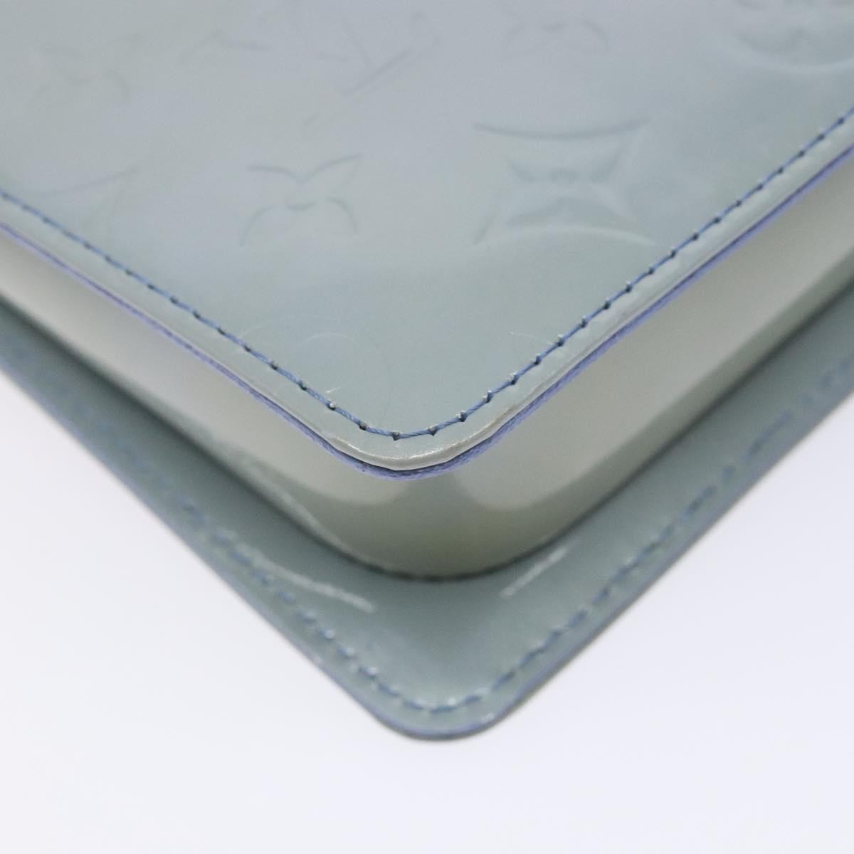 Louis Vuitton Mott Handbag Monogram Vernis, GRAY, PATENT_LEATHER, Handbag