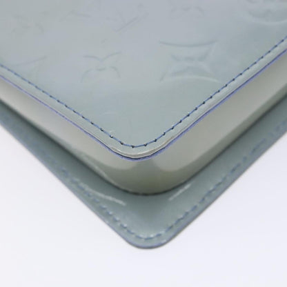 Louis Vuitton Mott Handbag Monogram Vernis, GRAY, PATENT_LEATHER, Handbag