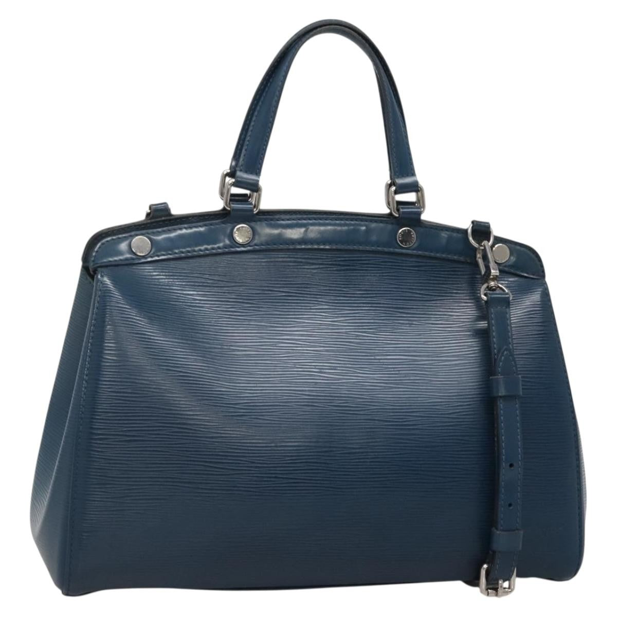 Louis Vuitton Blair Epi Leather, BLUE, LEATHER, Handbag