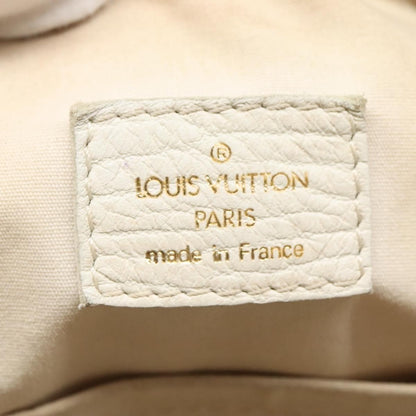 Louis Vuitton Marina Handbag Mini Lin Croisette, PINK, CANVAS, Handbag