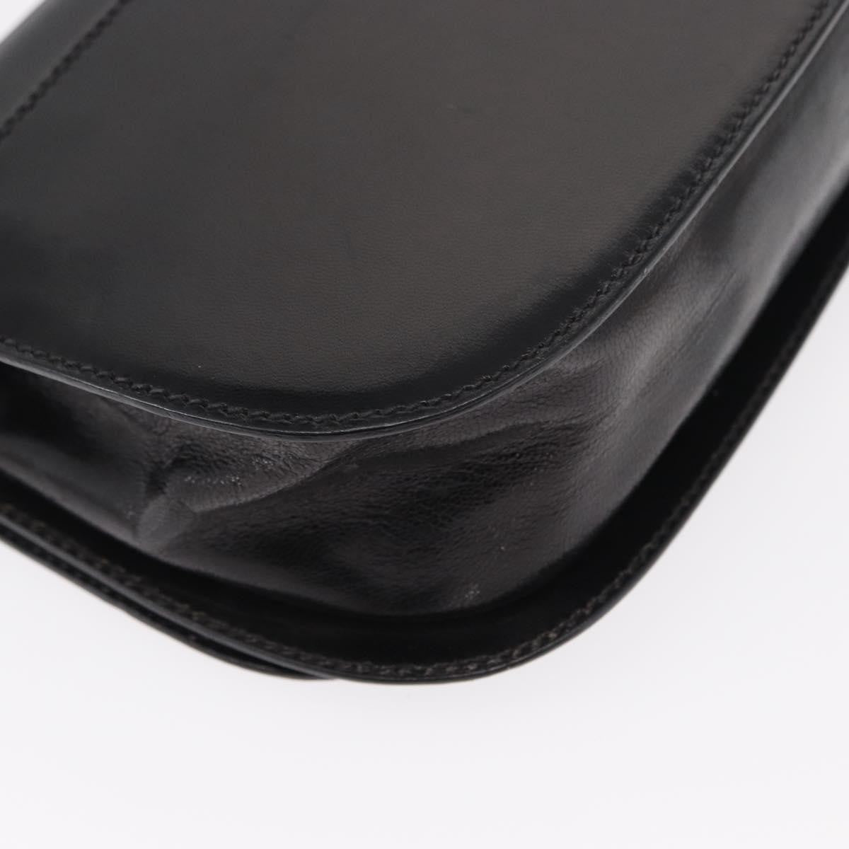 Prada Vintage Handbag Leather, BLACK, LEATHER, Handbag