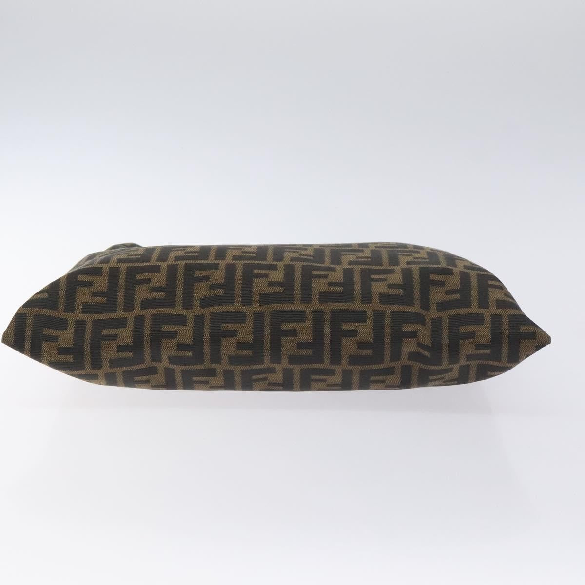 Fendi Zucca Tote bag FF motif, BROWN, CANVAS, Tote bag