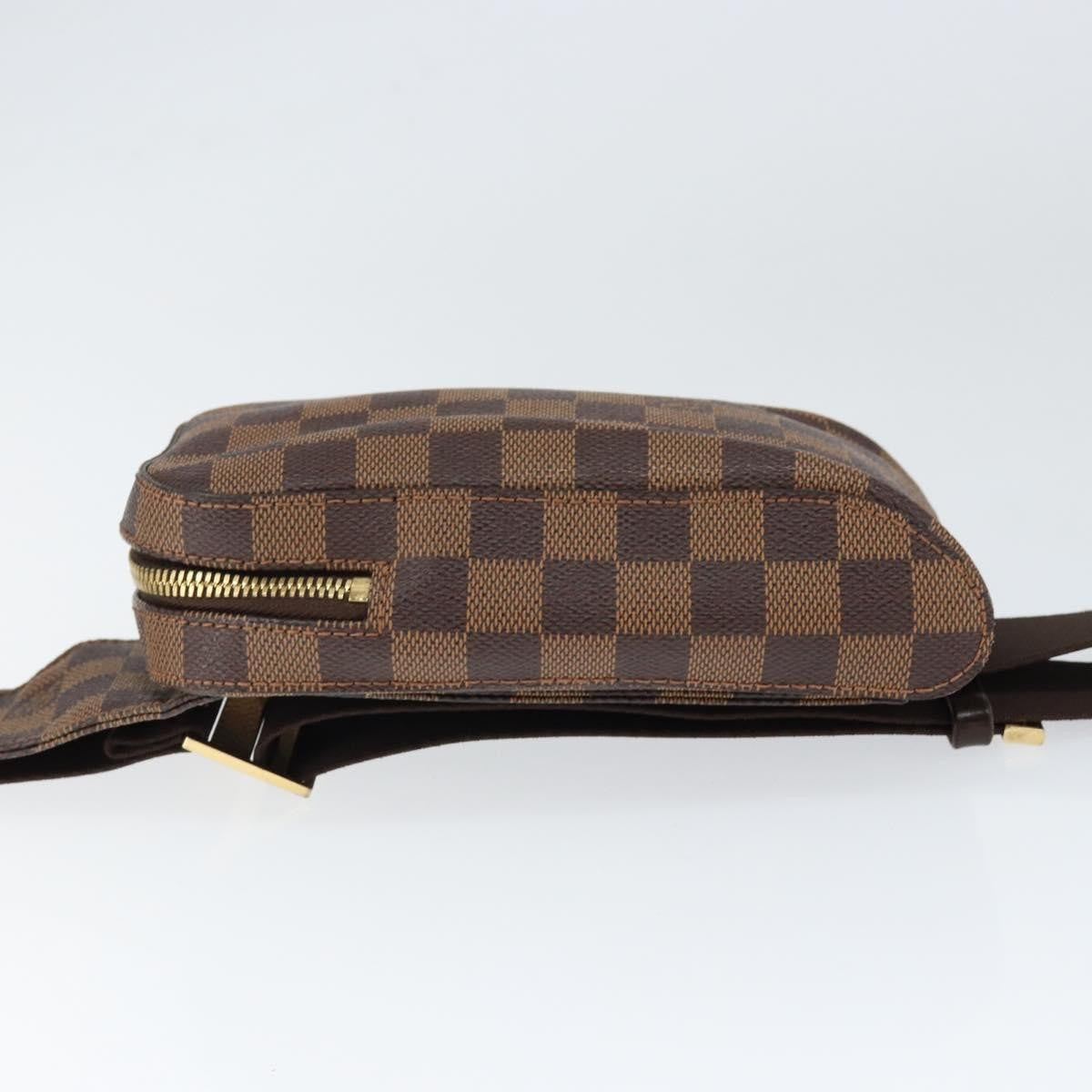 Louis Vuitton Geronimos Waist Bag Damier, BROWN, CANVAS, Clutche & pouche