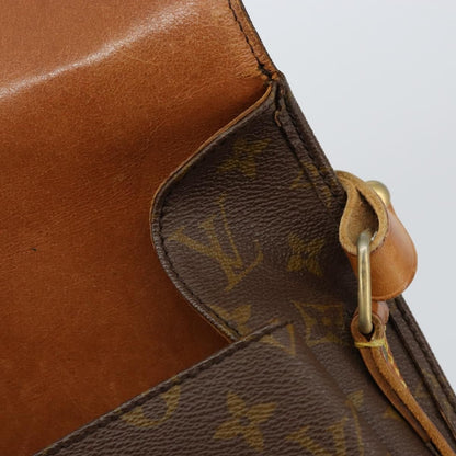 Louis Vuitton Cartouchiere Handbag Monogram Canvas, BROWN, CANVAS, Shoulder bag