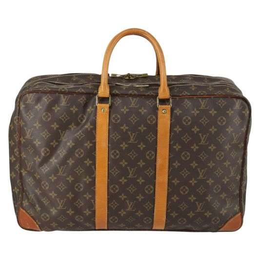 Louis Vuitton Sirius Handbag Monogram Canvas, BROWN, CANVAS, Travel bag
