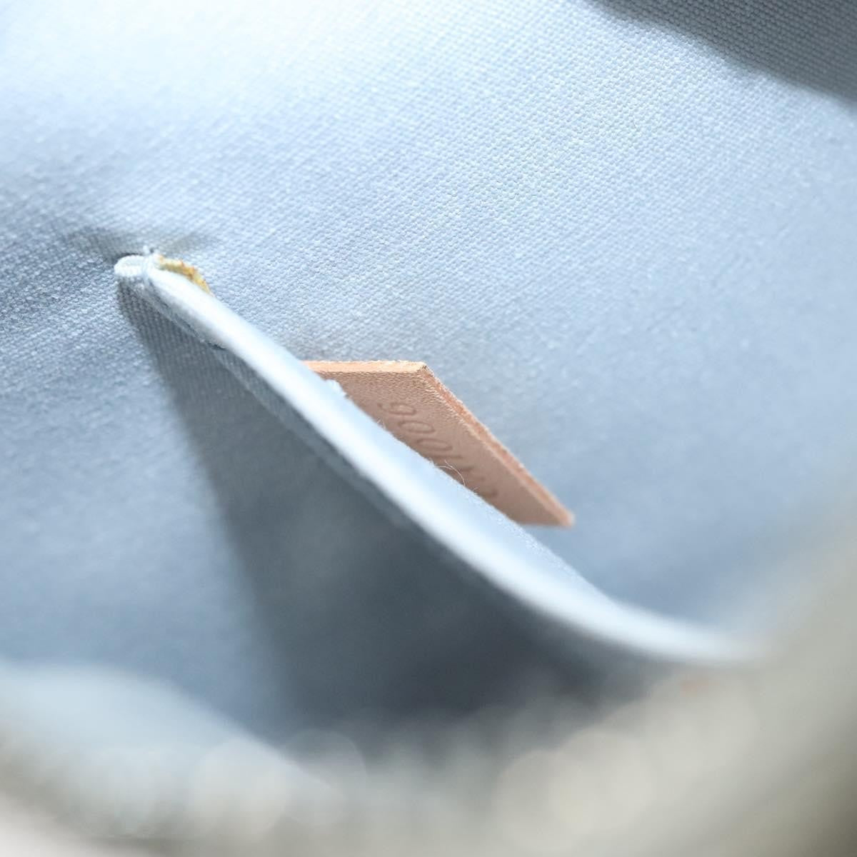 Louis Vuitton Pochette Plate Monogram mirror, SILVER, PATENT_LEATHER, Clutche & pouche