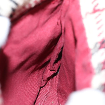 Burberry Nova check Pochette Canvas, BEIGE, CANVAS, Clutche & pouche