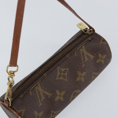 Louis Vuitton Papillon Pochette Monogram Canvas, BROWN, CANVAS, Clutche & pouche