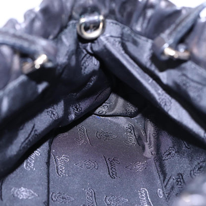 Gucci Heart Crest Handbag Leather, BLACK, LEATHER, Handbag