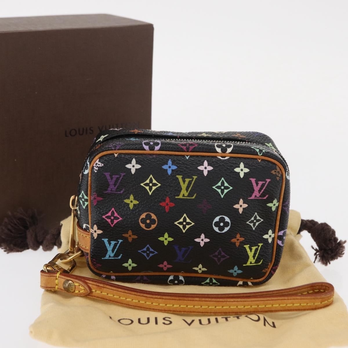 Louis Vuitton Wapity Trousse Pouch Monogram Multicolor, MULTICOLOUR, CANVAS, Clutche & pouche