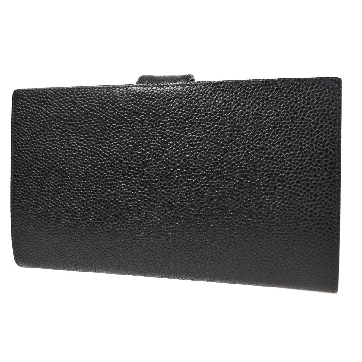 Chanel Timeless CC French Wallet Caviar, BLACK, LEATHER, Wallets