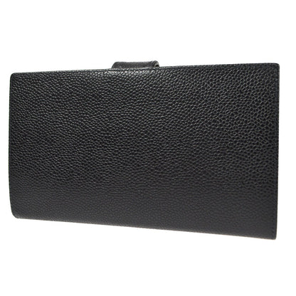 Chanel Timeless CC French Wallet Caviar, BLACK, LEATHER, Wallets