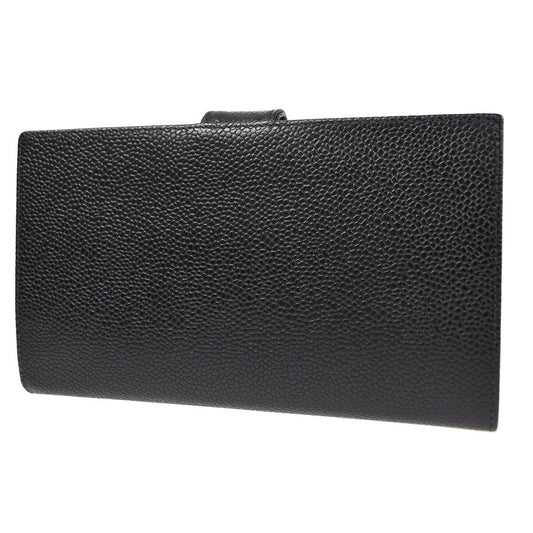 Chanel Timeless CC French Wallet Caviar, BLACK, LEATHER, Wallets