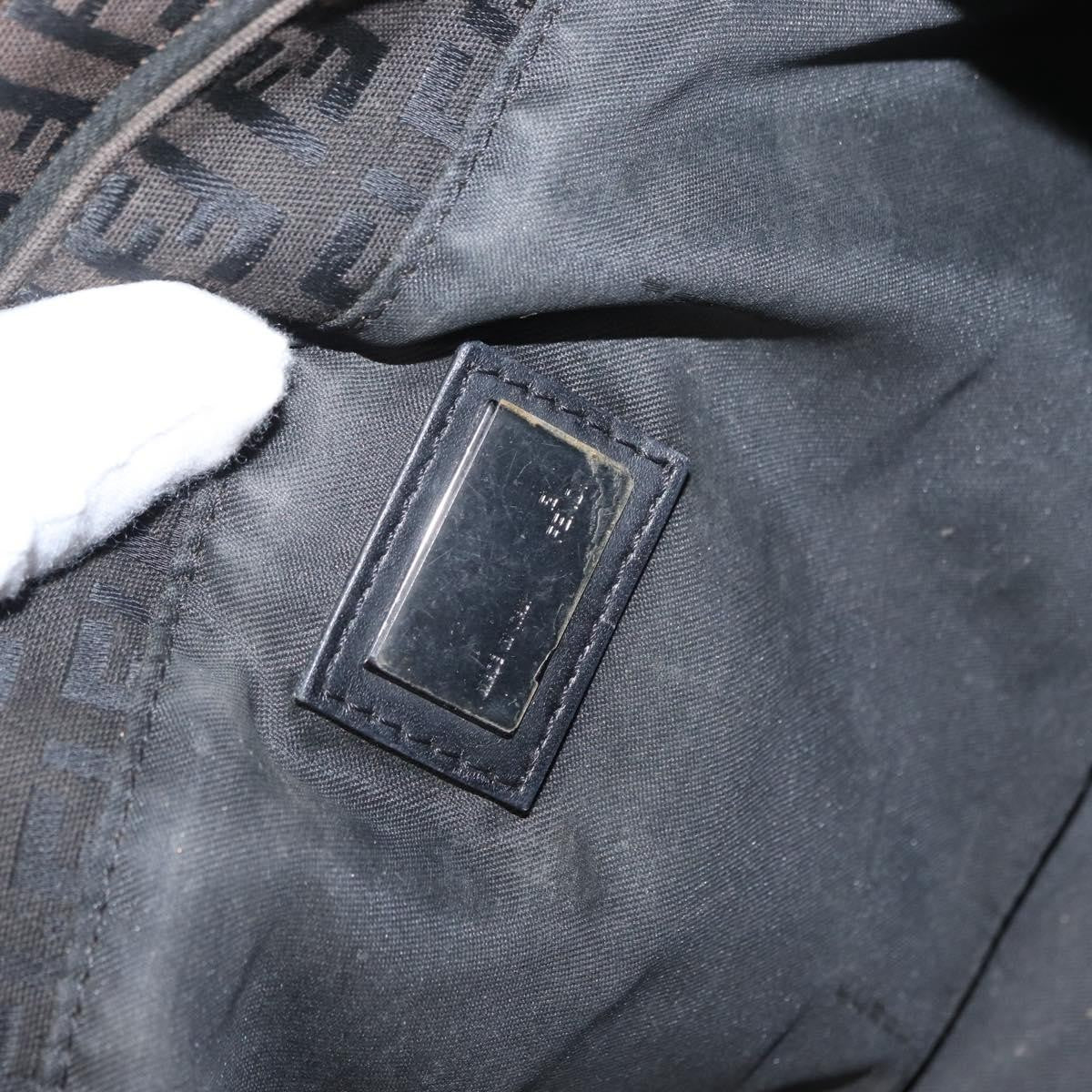 Fendi Zucca Tote bag Canvas, BROWN, CANVAS, Tote bag