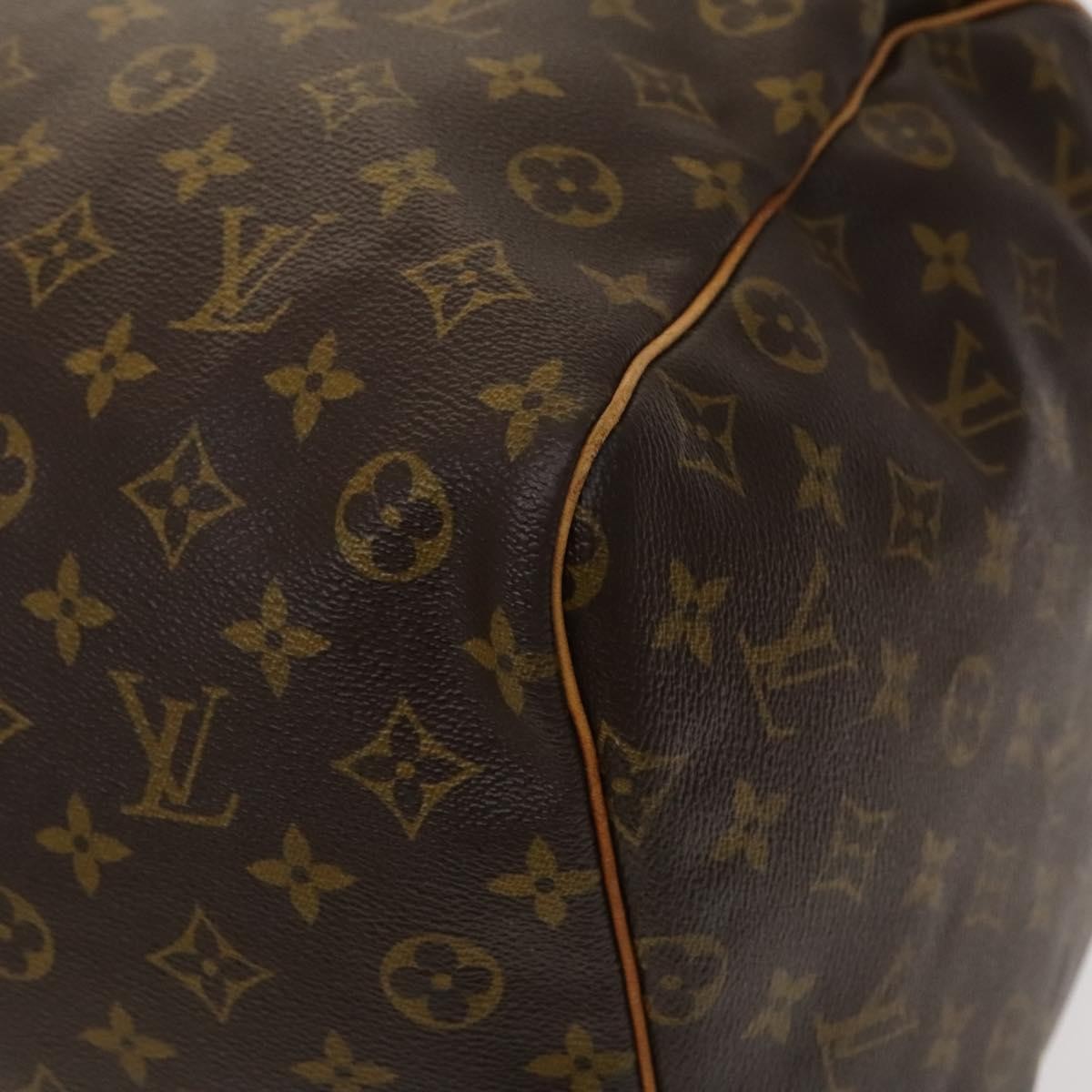 Louis Vuitton Keepall Bag Monogram Canvas, BROWN, CANVAS, Travel bag