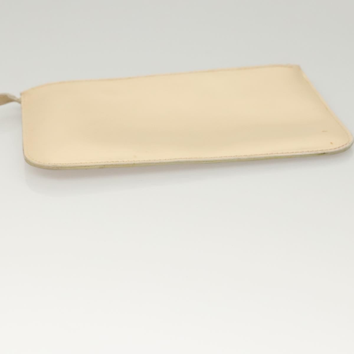 Gucci Vintage Handbag Enamel, BEIGE, PATENT_LEATHER, Handbag