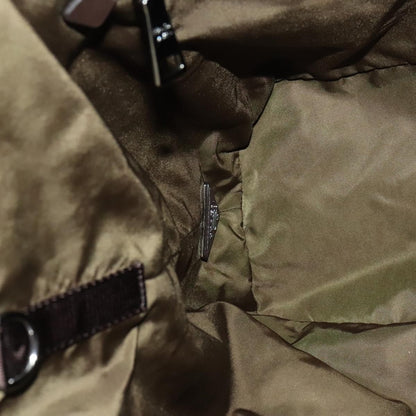 Prada Convertible Double Tote Tessuto, KHAKI, NYLON, Handbag