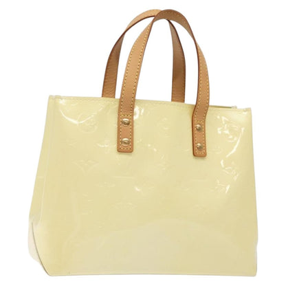 Louis Vuitton Reade Handbag Monogram Vernis, BEIGE, PATENT_LEATHER, Handbag