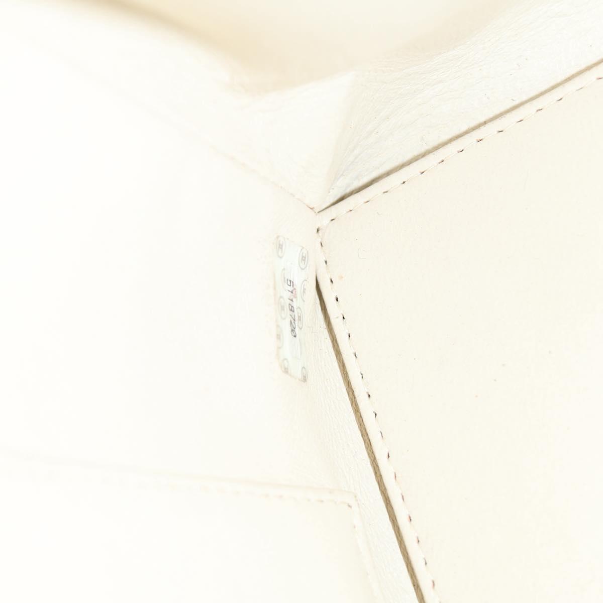 Chanel Vintage Grand Shopping Tote Quilted Calfskin, GOLD, LEATHER, Tote bag