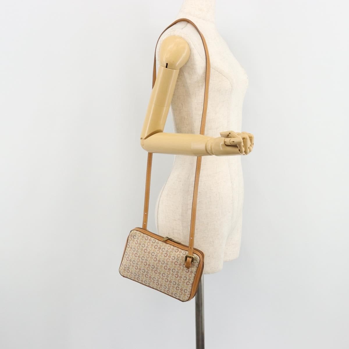 Celine Vintage Macadam Shoulder Bag Canvas, Multicolour, Canvas, Shoulder Bag