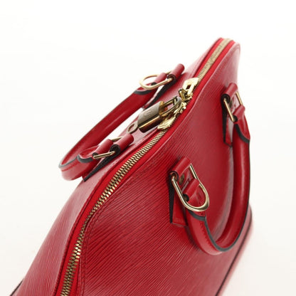 Louis Vuitton Vintage Alma Handbag Epi Leather, RED, LEATHER, Handbag