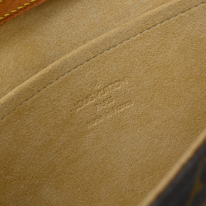 Louis Vuitton Twin Handbag Monogram Canvas, Brown, Canvas, Clutch