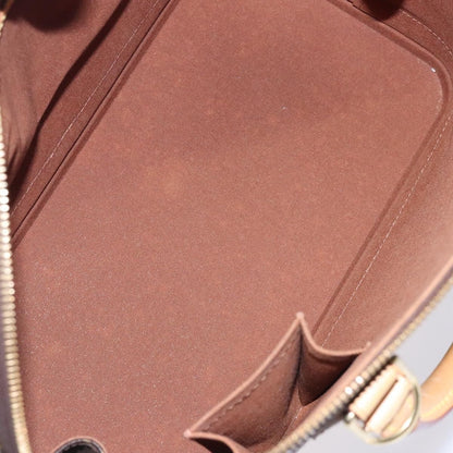 Louis Vuitton Vintage Alma Handbag Monogram Canvas, BROWN, CANVAS, Handbag