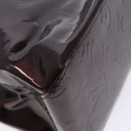 Louis Vuitton Reade Handbag Monogram Vernis, BURGUNDY, PATENT_LEATHER, Handbag