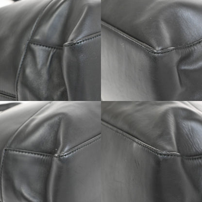 Bottega Veneta Cabat Tote Intrecciato Leather, BLACK, LEATHER, Tote bag