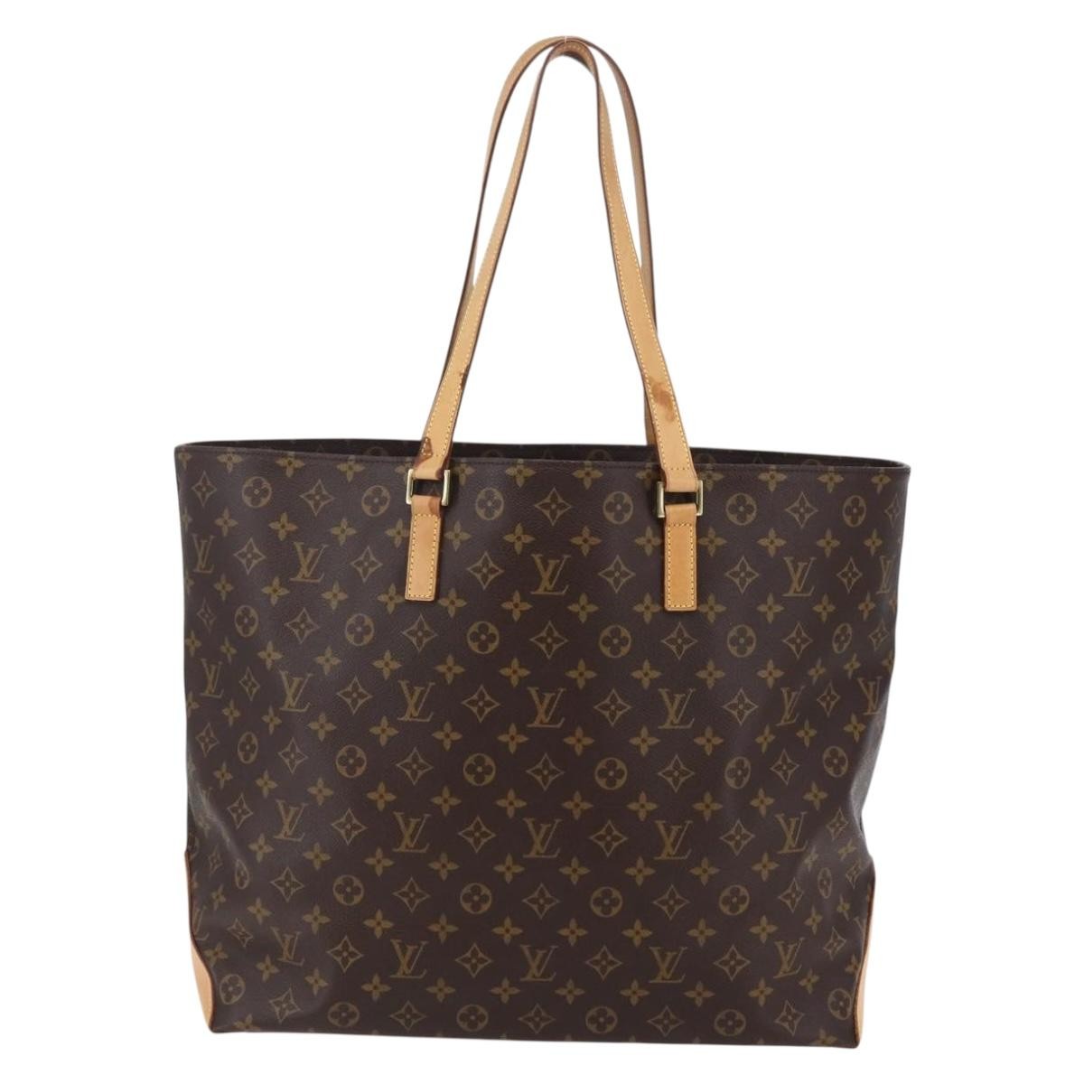 Louis Vuitton Cabas Alto Monogram Canvas, BROWN, CANVAS, Tote bag