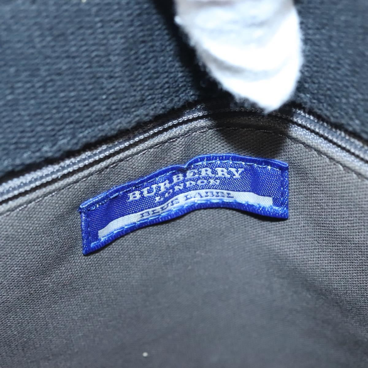 Burberry Blue Label Tote Bag Canvas, BLACK, CANVAS, Tote bag