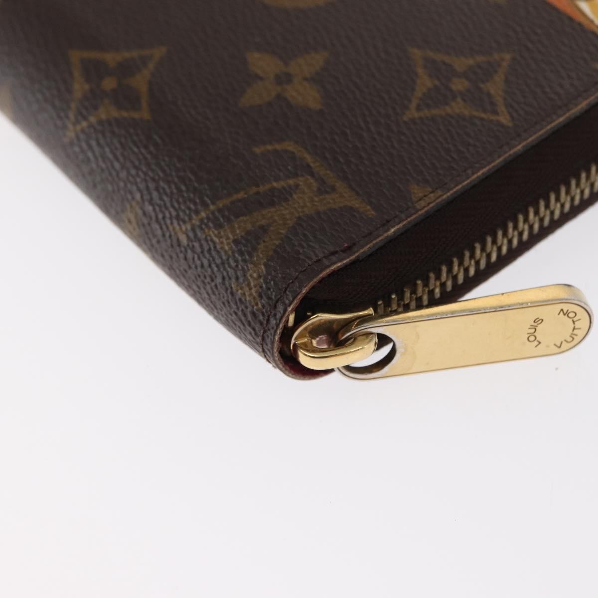 Louis Vuitton Zippy wallet Canvas, BROWN, CANVAS, Wallets