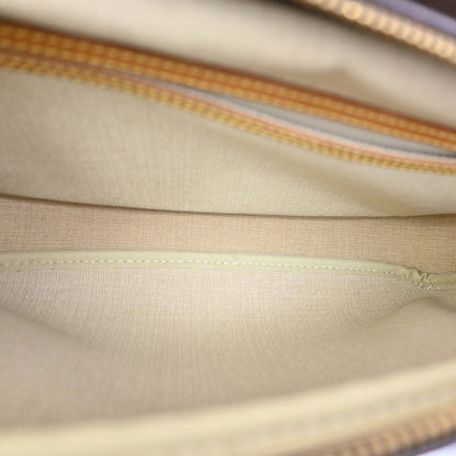 Louis Vuitton Reporter Bag Monogram Canvas, BROWN, CANVAS, Shoulder bag