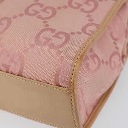 Gucci Vintage Jackie Handbag Canvas, PINK, CANVAS, Handbag