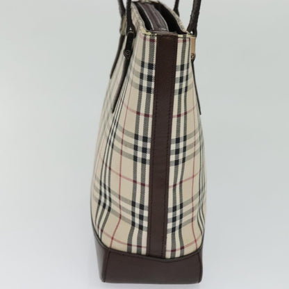 Burberry Nova Check Tote canvas check pattern, BEIGE, CANVAS, Tote bag