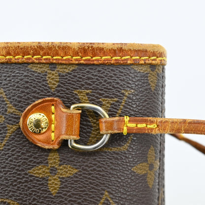 Louis Vuitton Neverfull Bandouliere Inside Out Monogram Canvas with Leather, Brown, Canvas, Tote Bag