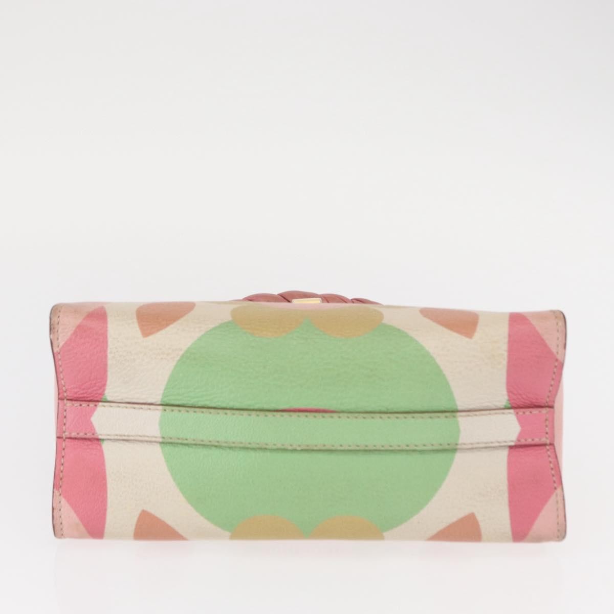 Miu Miu Click Convertible Satchel Leather, PINK, LEATHER, Handbag