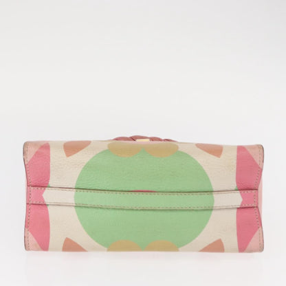 Miu Miu Click Convertible Satchel Leather, PINK, LEATHER, Handbag