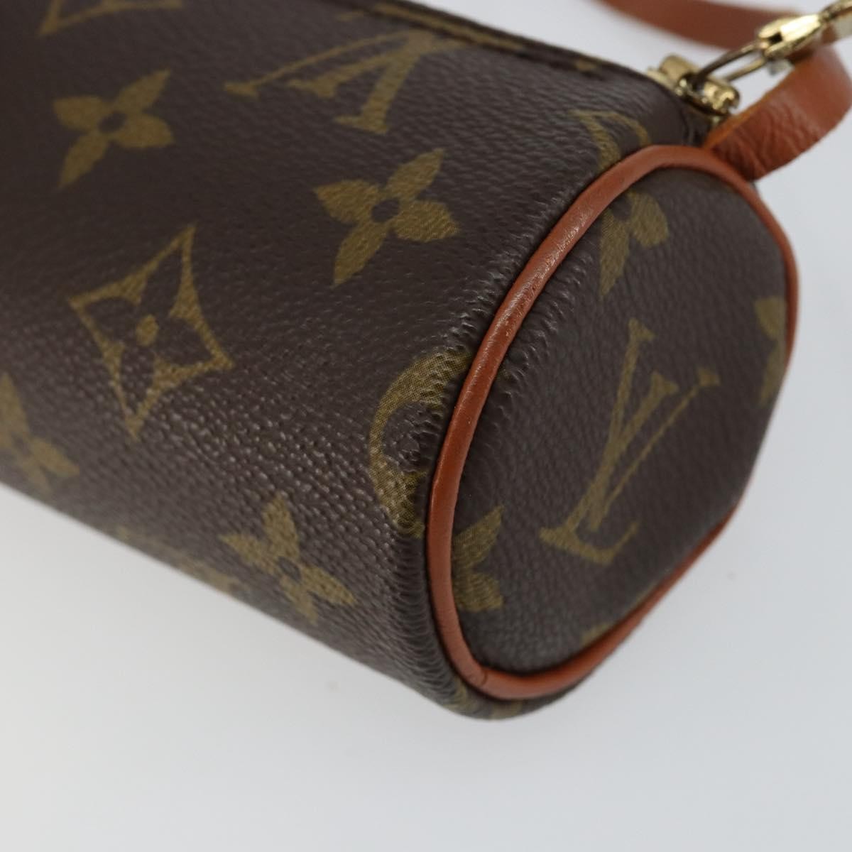 Louis Vuitton Papillon Pochette Monogram Canvas, BROWN, CANVAS, Handbag