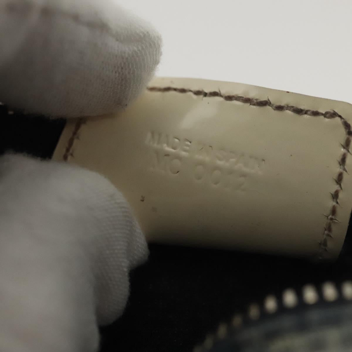 Christian Dior Vintage Trotter Pouch Diorissimo Canvas, NAVY, CANVAS, Clutche & pouche