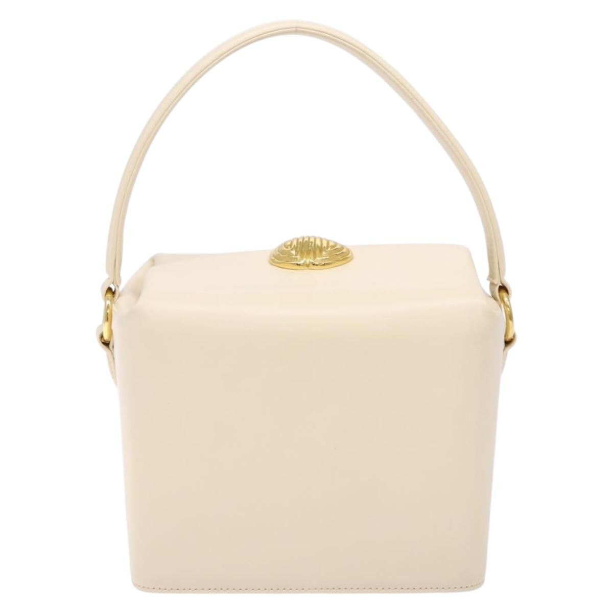 Givenchy Vintage Handbag Leather, ECRU, LEATHER, Handbag