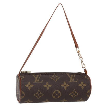 Louis Vuitton Papillon Pochette Monogram Canvas, BROWN, CANVAS, Clutche & pouche