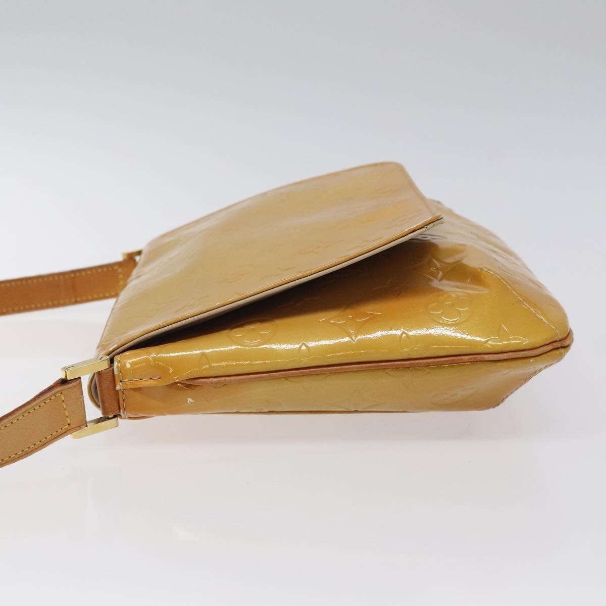 Louis Vuitton Thompson Street Handbag Monogram Vernis, BEIGE, PATENT_LEATHER, Handbag