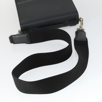 Bally Vintage Shoulder Bag Leather, BLACK, LEATHER, Shoulder bag