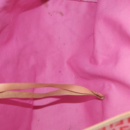 Fendi Roll Tote Zucchino Canvas, RED, CANVAS, Tote bag