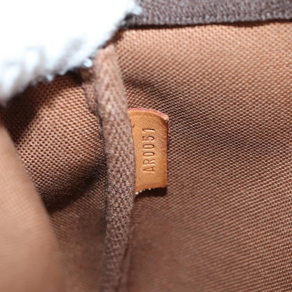 Louis Vuitton Pochette Accessoires Limited Edition Monogram Graffiti, BROWN, CANVAS, Clutche & pouche