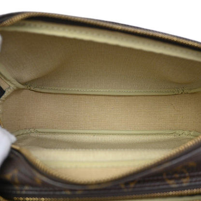 Louis Vuitton Reporter Bag Monogram Canvas, BROWN, CANVAS, Shoulder bag