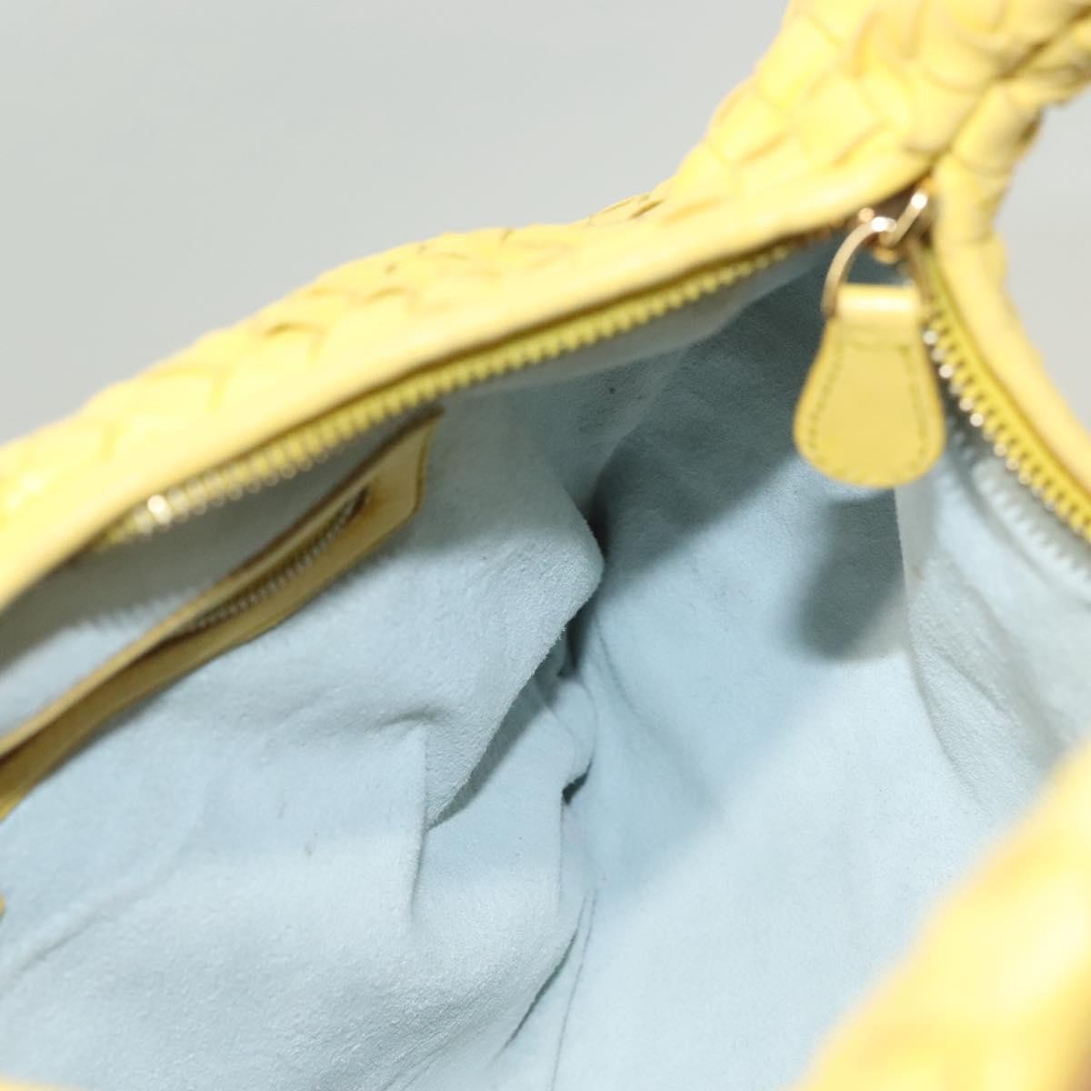 Bottega Veneta Veneta Hobo Intrecciato Nappa, YELLOW, LEATHER, Handbag