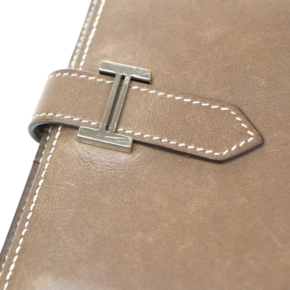 Hermes Bearn Coin Wallet Epsom, Brown, Leather, Wallet