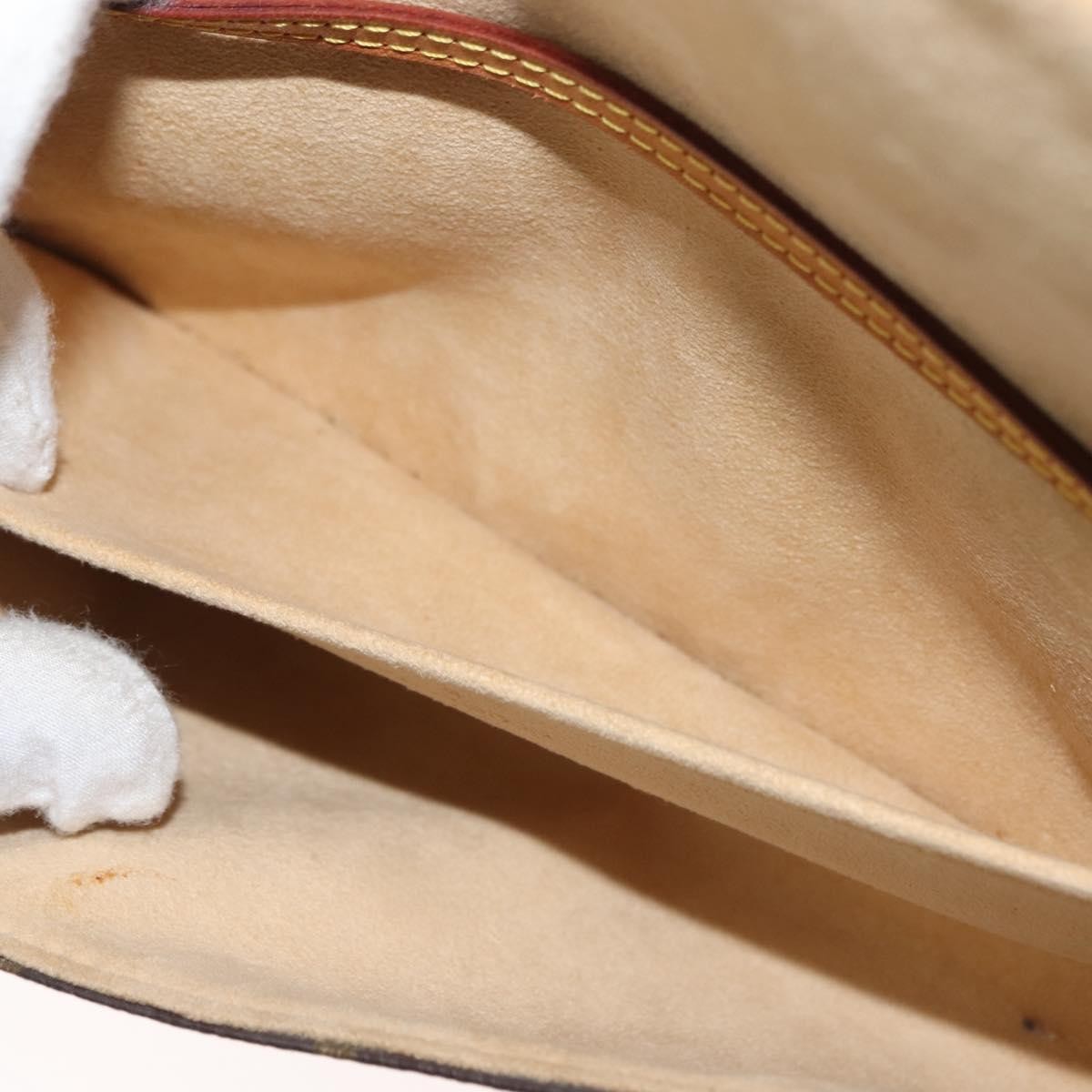 Louis Vuitton Twin Handbag Monogram Canvas, BROWN, CANVAS, Clutche & pouche